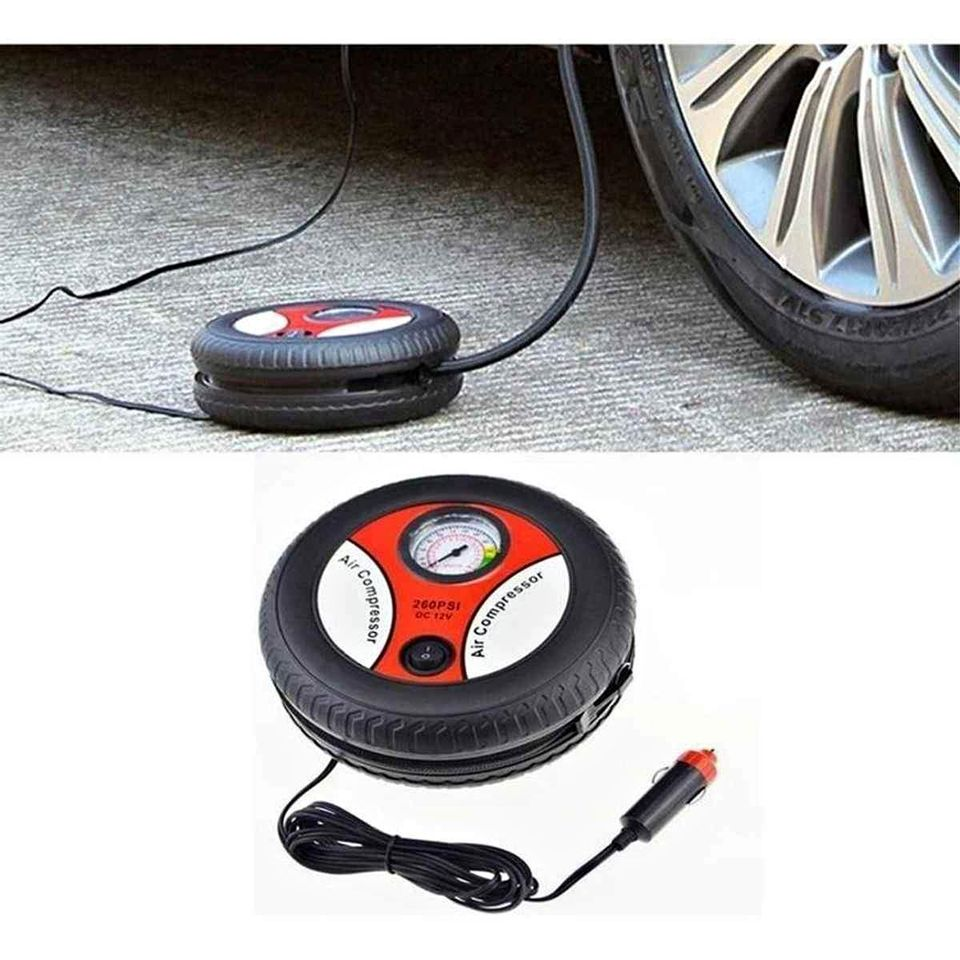 Mini compresora de Aire - Inflador - Imagen 3